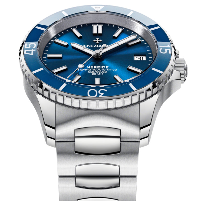Automatic Watch - Venezianico 3121502C Nereide 39 Men's Blue Watch