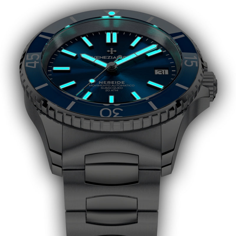 Automatic Watch - Venezianico 3121502C Nereide 39 Men's Blue Watch