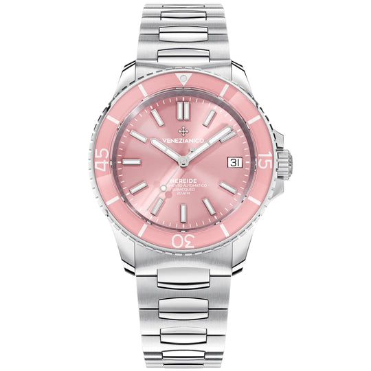 Venezianico 3121503C Nereide 39 Men's Pink Watch