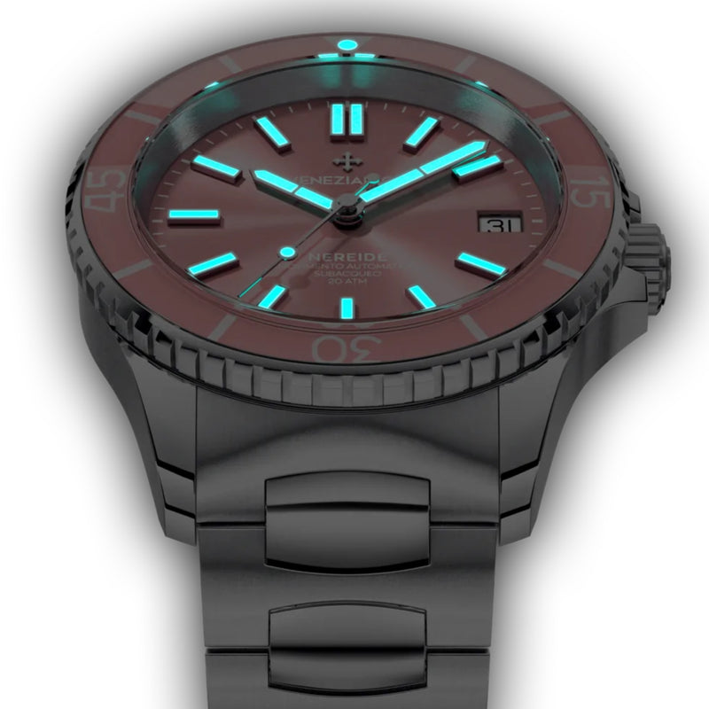 Automatic Watch - Venezianico 3121503C Nereide 39 Men's Pink Watch