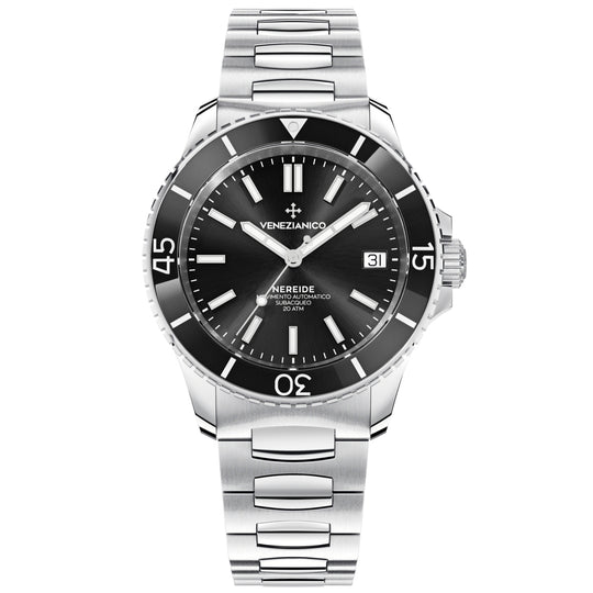 Venezianico 3121504C Nereide 39 Men's Black Watch