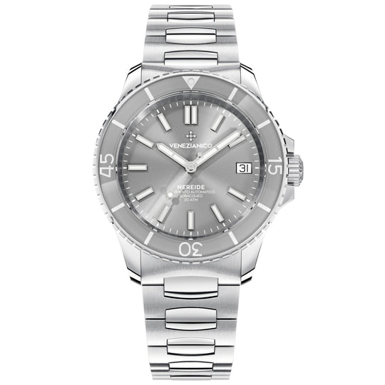 Venezianico 3121505C Nereide 39 Men's Grey Watch