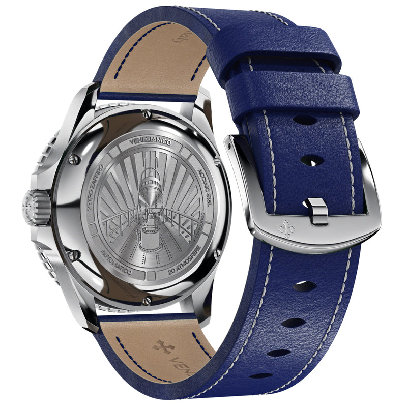 Automatic Watch - Venezianico 3321502 Nereide 42 Men's Blue Watch
