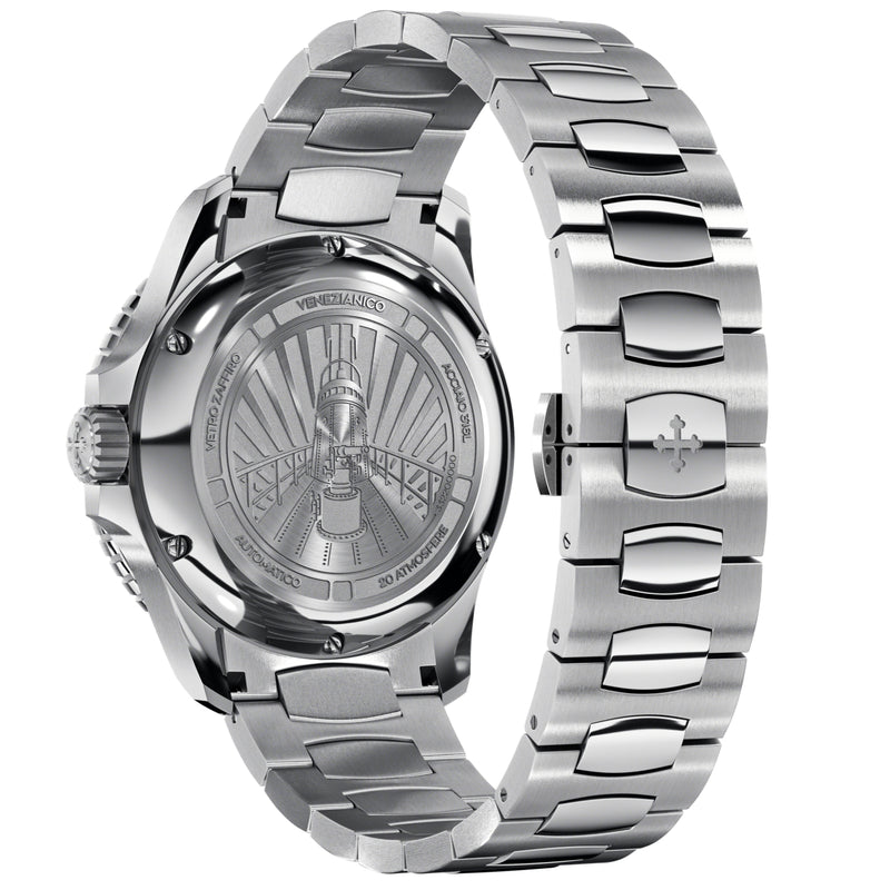 Automatic Watch - Venezianico 3321502C Nereide 42 Men's Blue Watch