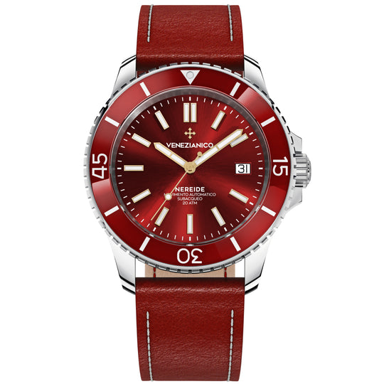 Venezianico 3321503 Nereide 42 Men's Red Watch