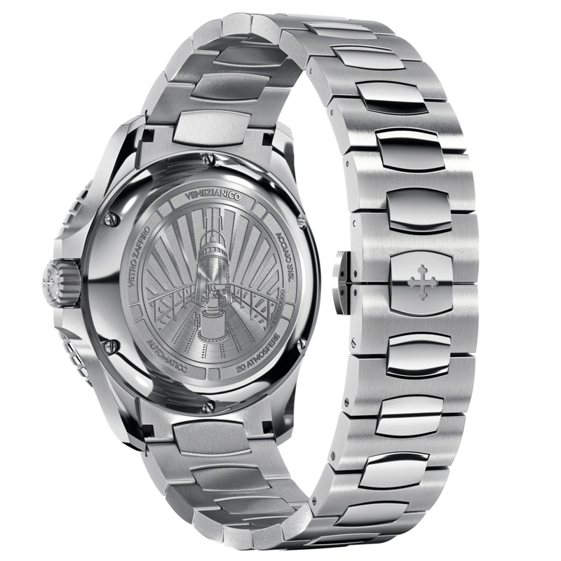 Automatic Watch - Venezianico 3321504C Nereide 42 Men's Black Watch