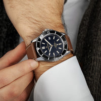 Automatic Watch - Venezianico 3321505 Nereide 42 Men's Black Watch