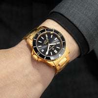 Automatic Watch - Venezianico 3321508C Nereide 42 Men's Gold Watch