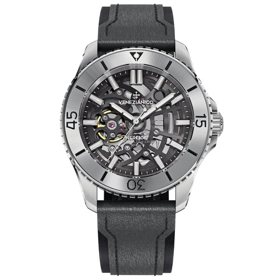 Venezianico 3921503 Nereide Ultraleggero 42 Men's Black Watch