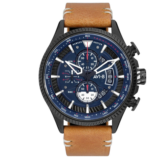 AVI-8 Carbon Navy Hawker Hunter Chronograph Watch AV-4064-01