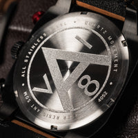 Chronograph Watch - AVI-8 Charcoal Ember Brown Hawker Hunter Chronograph Watch AV-4052-02