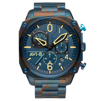 Chronograph Watch - AVI-8 Men's Air Camo Hawker Hunter Watch AV-4052-33