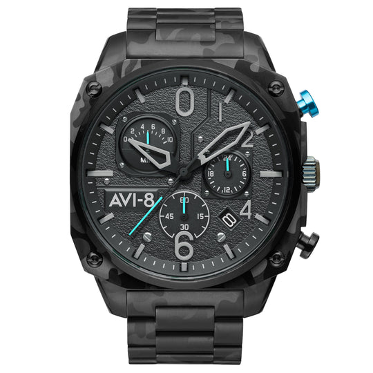 AVI-8 Men's Night Camo Hawker Hunter Watch AV-4052-11