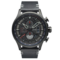 Chronograph Watch - AVI-8 Men's Stealth Black Hawker Hunter Avon Watch AV-4064-05