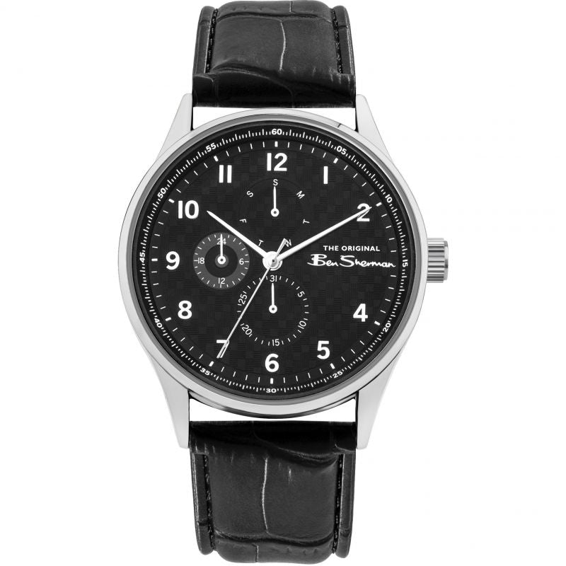 Chronograph Watch - Ben Sherman BS021B Men's London Black Chronograph Watch