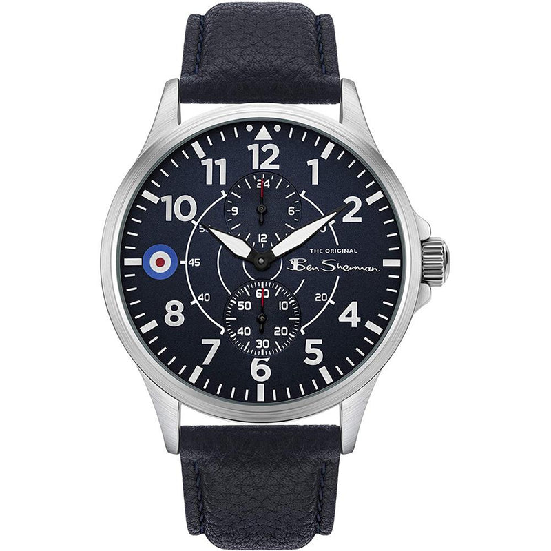 Chronograph Watch - Ben Sherman BS027U Men's London Blue Chronograph Watch