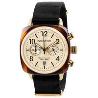 Chronograph Watch - Briston Black Clubmaster Classic Chronograph Watch 14140.PYA.T.7.NB