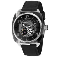 Chronograph Watch - Briston Black Streamliner Skeleton Automatic Watch 201042.SA.G.1.CH