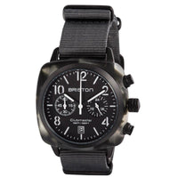 Chronograph Watch - Briston Black Trendsetters Chronograph Watch 15140.PBAM.GT.3.NG