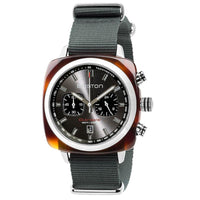 Chronograph Watch - Briston Grey Clubmaster Sport Nylon Chronograph Briston Watch 17142.SA.TS.11.NG