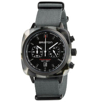 Chronograph Watch - Briston Grey Clubmaster Sport Nylon Chronograph Briston Watch 18142.PBAM.GTS.3.NG