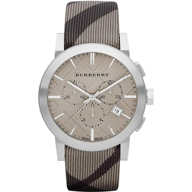 Chronograph Watch - Burberry BU9358 Men's Chronograph The City Nova Watch