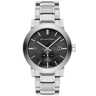 Chronograph Watch - Burberry BU9901 Men's Silver Chronograph Watch