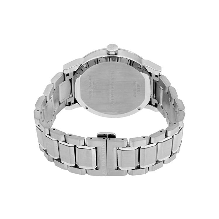 Chronograph Watch - Burberry BU9901 Men's Silver Chronograph Watch