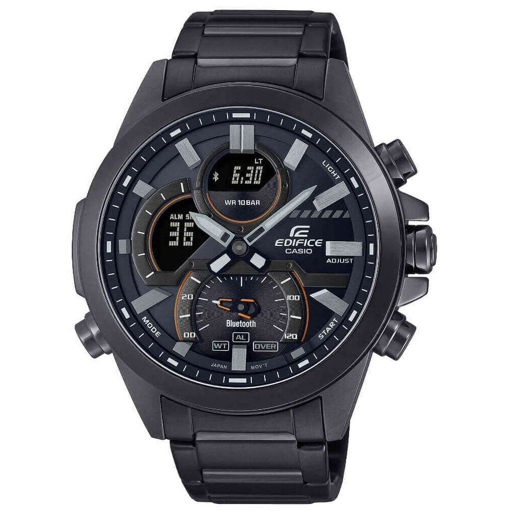 Casio Edifice Bluetooth Chrono Men's Black Watch ECB-30DC-1AEF from ...