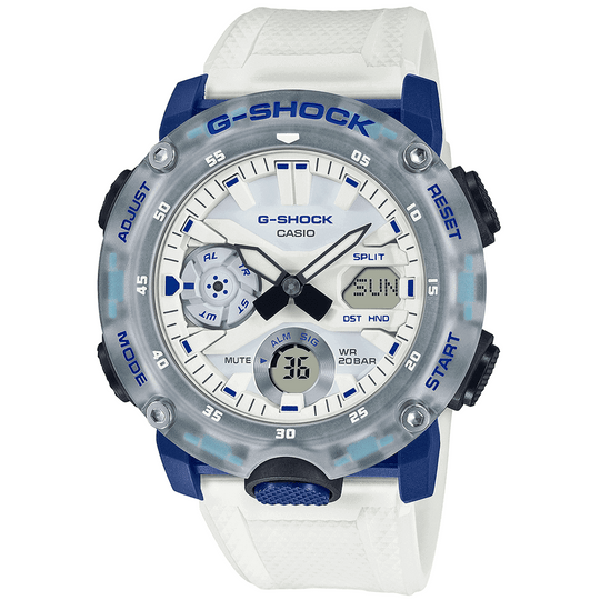 Casio G-Shock Men's White Watch GA-2000HC-7AER