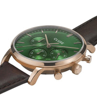 Chronograph Watch - Cluse Brown Aravis Chronograph Watch CW0101502006