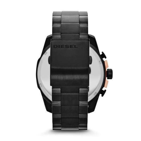 Chronograph Watch - Diesel DZ4309 Men's Mega Chief Black Chronograph Watch