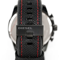 Chronograph Watch - Diesel DZ4512 Men's Chronograph Mega Chief Black Grey Watch