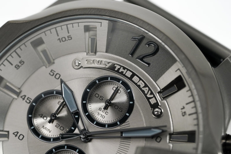 Diesel gunmetal chronograph watch sale