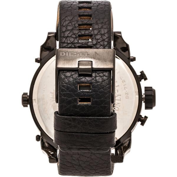 Chronograph Watch - Diesel DZ7127 Men's Big Daddy Black Chronograph Watch