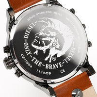 Chronograph Watch - Diesel DZ7394 Men's Chronograph Mr Daddy 2.0 Brown Watch