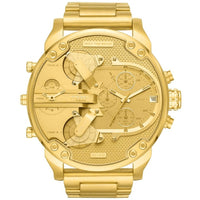 Chronograph Watch - Diesel DZ7399 Men's Chronograph Mr Daddy 2.0 Yellow Gold Watch