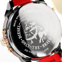 Chronograph Watch - Diesel DZ7430 Men's Chronograph Mr Daddy 2.0 Red Watch
