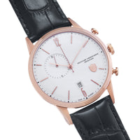 Chronograph Watch - Dufa Black Weimar Chronograph Watch DF-9012-04