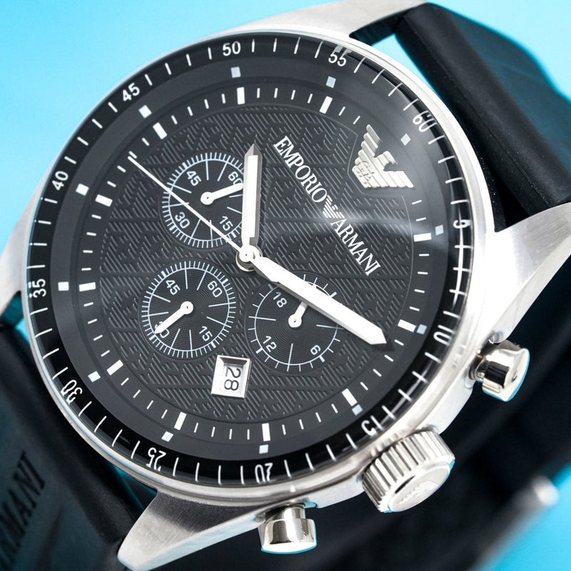 Chronograph Watch - Emporio Armani AR0527 Men's Sportivo Chronograph Watch