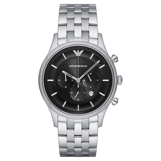 Emporio Armani AR11017 Men's Black Chronograph Watch
