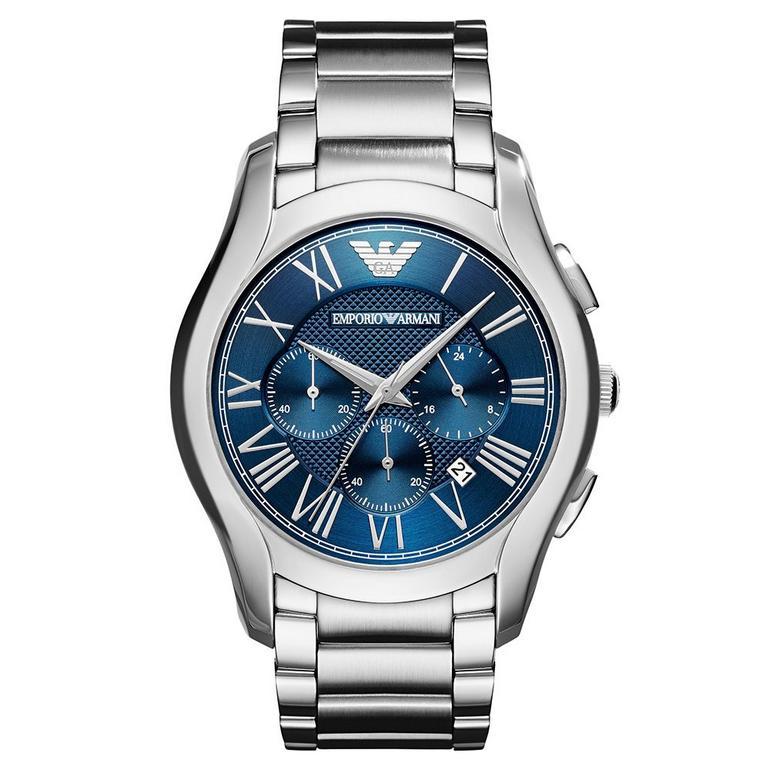 Chronograph Watch - Emporio Armani AR11082 Men's Chronograph Blue Watch