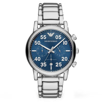 Chronograph Watch - Emporio Armani AR11132 Men's Luigi Silver Chronograph Watch