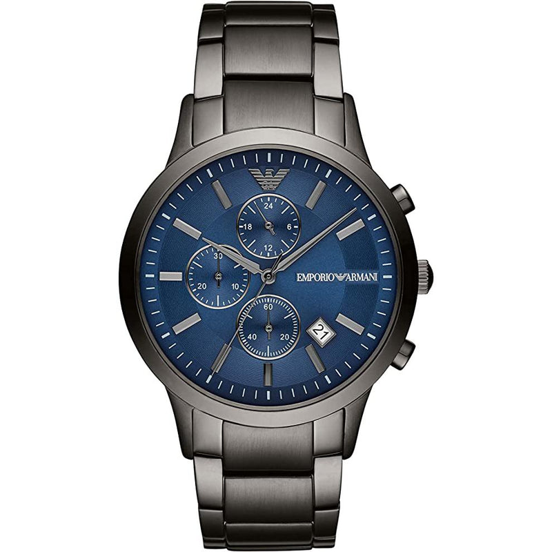 Chronograph Watch - Emporio Armani AR11215 Men's Renato Grey Watch