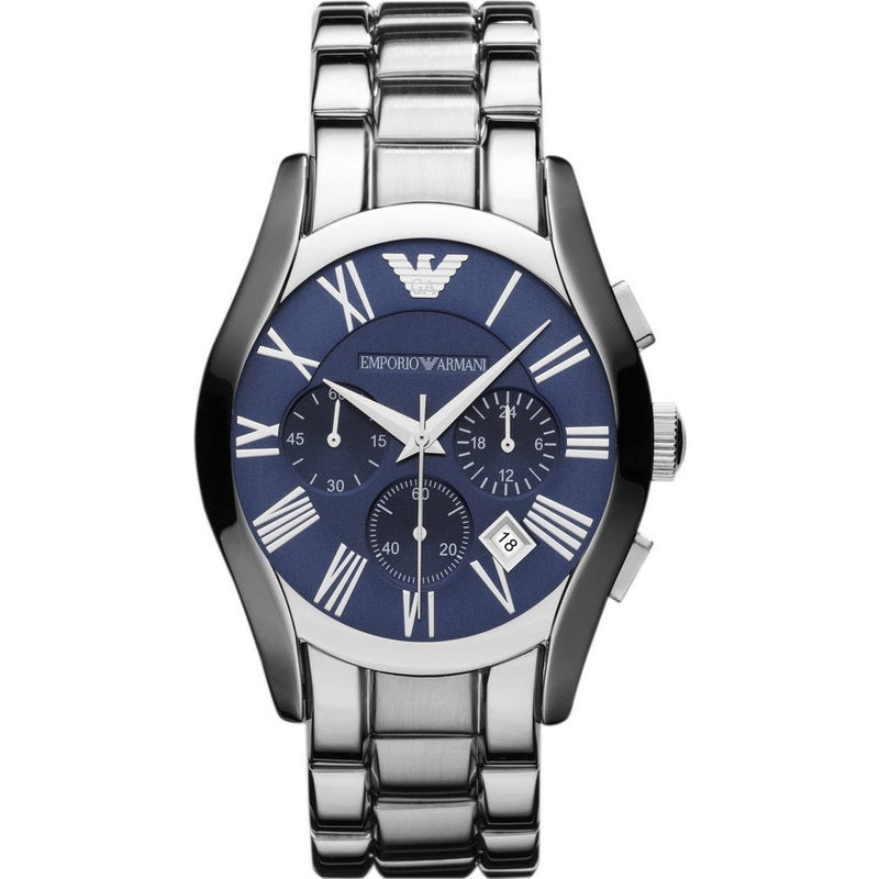 Chronograph Watch - Emporio Armani AR1635 Men's Blue Chronograph Watch