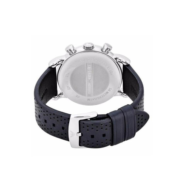 Emporio Armani AR1736 Men s Blue Chronograph Watch from WatchPilot