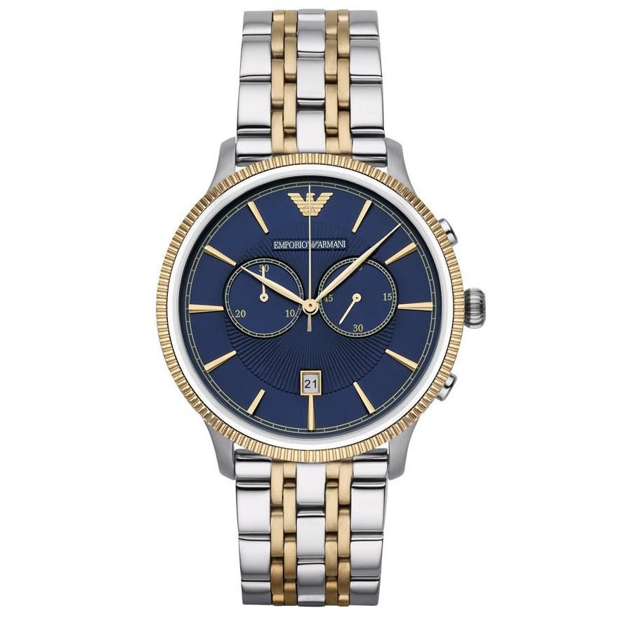 Emporio Armani AR1847 Men's Two Tone Watch from WatchPilot