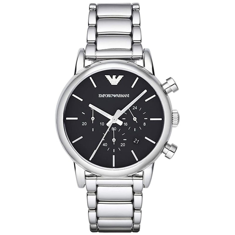 Chronograph Watch - Emporio Armani AR1853 Men's Silver Chronograph Watch