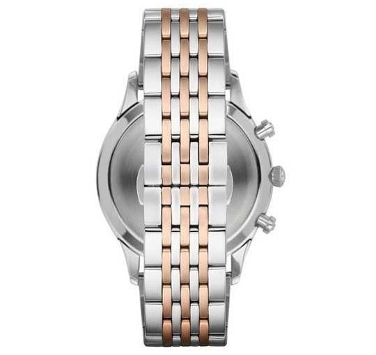 Chronograph Watch - Emporio Armani AR1864 Men's Two Tone Chronograph Watch