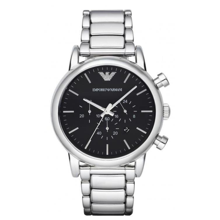 Chronograph Watch - Emporio Armani AR1894 Men's Luigi Silver Chronograph Watch